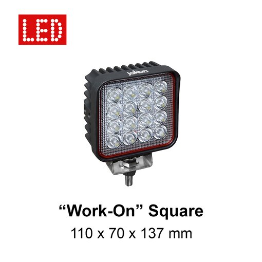 LED-Arbeitsscheinwerfer Work-On Quadratisch