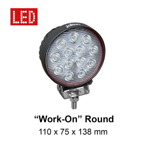 LED-Arbeitsscheinwerfer Work-On Rund